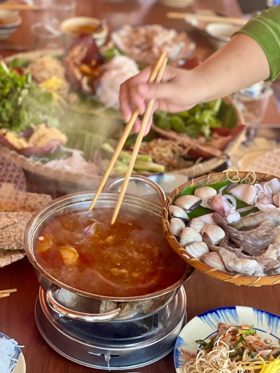 Golden Lotus Spa & Homestay Ap Thien Phuoc Exteriör bild